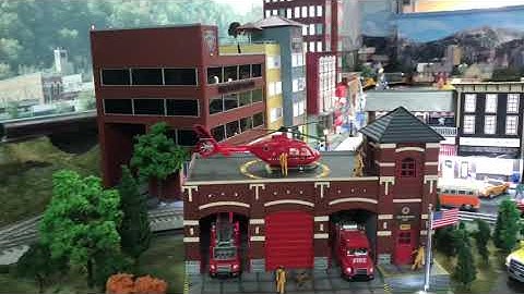 O scale trains, model train layout. Episode#4