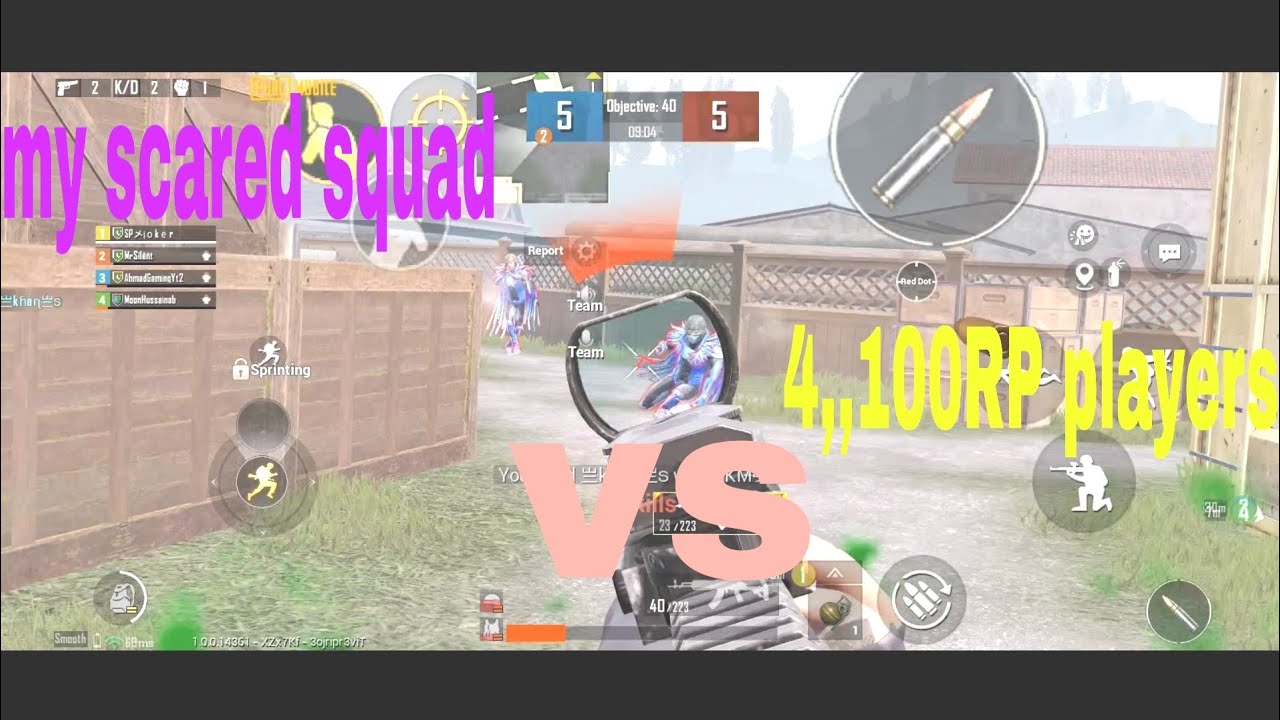 My squad vs 4 RP players Ali Bhai gaming - YouTube