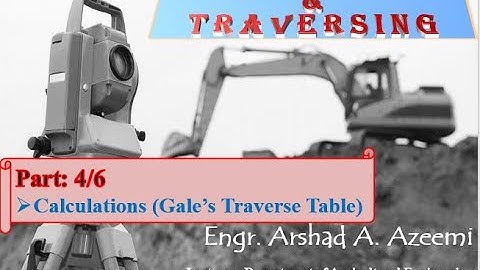 [Part 4/6]: Triangulation (Calculations: Gale