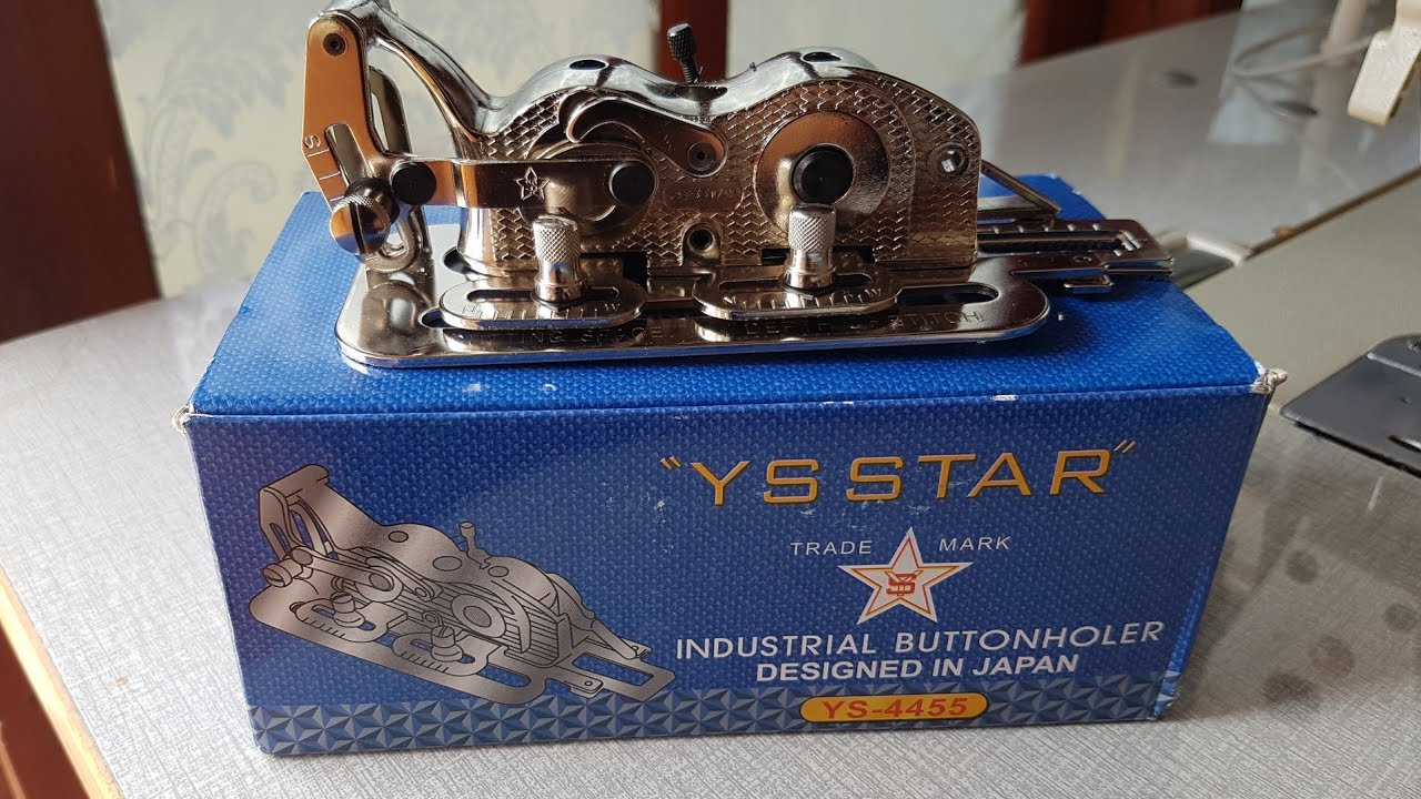 Cara Memasang Alat Lubang Kancing YS~4455