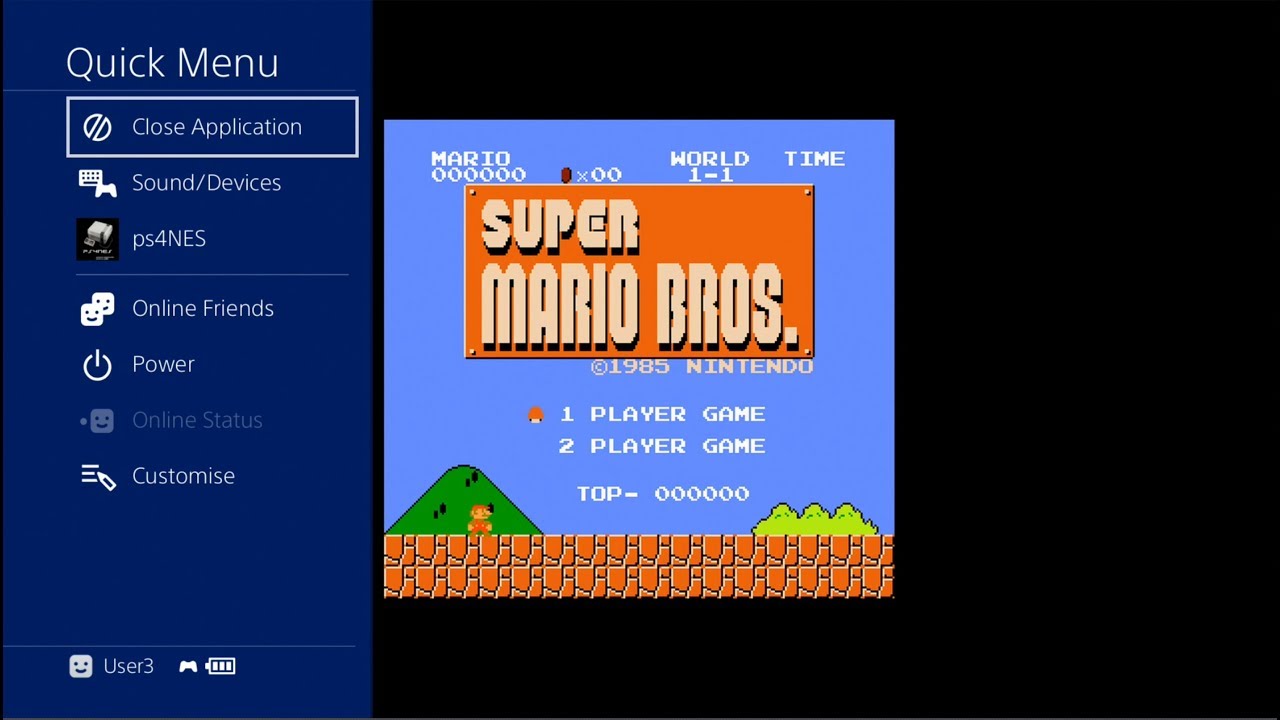Play NES and Master System Games on PS4 