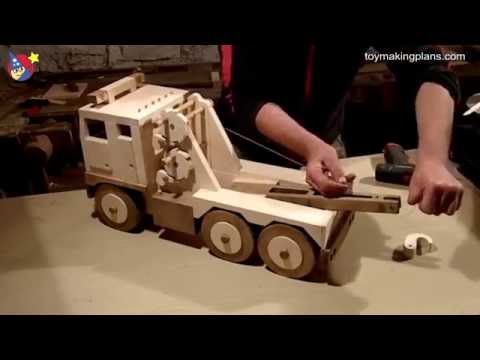 Wooden Toy Truck Plans