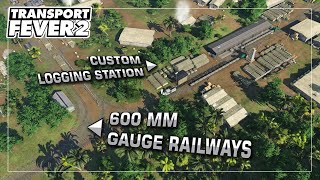 600 mm Gauge Railways - Transport Fever 2 - Timelapse - EP02 screenshot 5