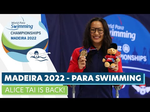 Alice Tai is back for Madeira 2022 | Para Swimming | Paralympic Games