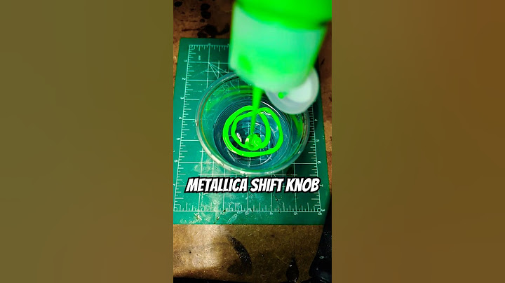 Metallica shift knob 🤘🏻 #shiftknob #metallica #hotrod #rock #diy #resin #custommade #custom #green