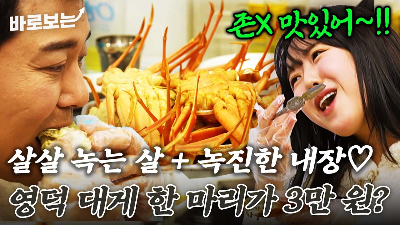 맛.없.없 영덕 대게가 한 마리에 3만 원?! 실망시키지 않는 영덕 대게의 맛에 찐텐 나온 지예은ㅋㅋㅋ｜#바로보는전현무계획2