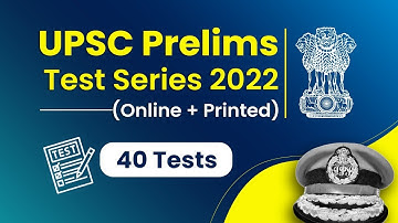 UPSC CSE 2022 online + postal Prelims test series | Live test discussions by faculty | UPSC 2022