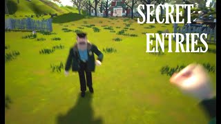 Hello Neighbor 2: Secret Entries | Fangame Gameplay