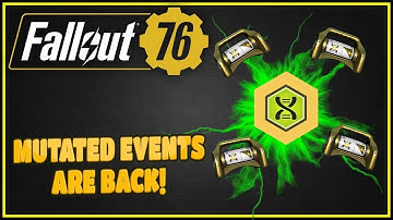 Mutated Events Are Back! - Fallout 76