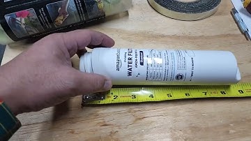 Amazon Basics Replacement GE FQSVF Drinking Water System Filter Review, advertized as 6 6 inches in
