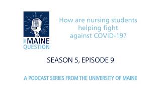 How are nursing students helping fight against COVID-19?
