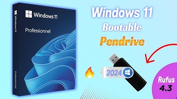 Create Windows 11 Bootable USB Drive | Windows 11 Ko Bootable Pendrive Kaise Banaye