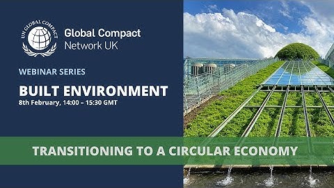 Transitioning to a Circular Economy - Built Environment