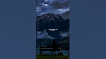 Falak Tak Chal Saath Mere ✨🌿 #shorts #lyrics #lofi #sad