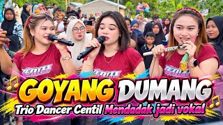 Ambyar Trio Dancer Centil Mendadak Jadi Vokalis Famor Mania Bikin Suasana Heboh