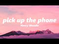 Henry Moodie Pick Up The Phone Slowed Reverb