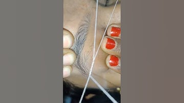 #right eyebro threading || #eyebrowthreading #shortsvideo
