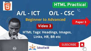 Celebrity HTML Tags: Headings, Images, Links, hr, br, etc (Video 3) | ICT & CSC Net Worth