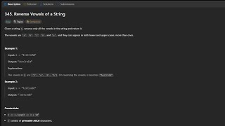 Full LeetCode 345 | Reverse Vowels of a String | DSA Update