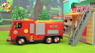 奇妙玩具故事🌟丨小福的家著火了 | 玩具巴士丨兒童玩具丨英語啟蒙