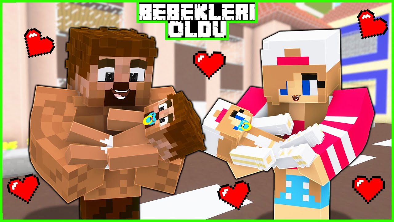 MİNECRAFT KASLI FAKİR AİLESİNİN BEBEKLERİ OLDU FİLMİ! 😍 - Minecraft ZENGİN FAKİR HAYATI
