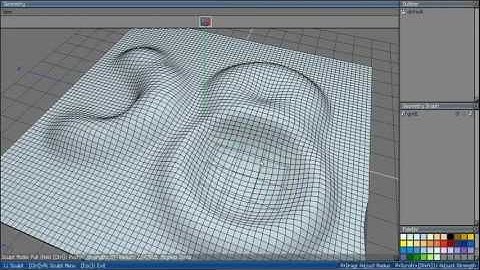 Vertex highlighting for Sculpt Tool - W.I.P [Wings3d]
