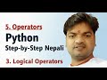 5.2 Logical Operators in Python