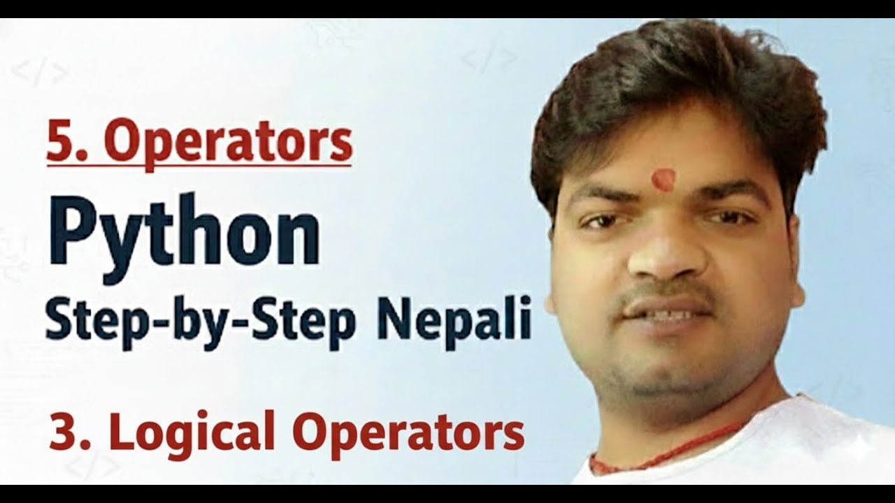 5.2 Logical Operators in Python - YouTube