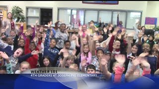 Rob Fowler visits Joseph Pye Elementary School 4th graders