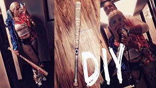 Harley Quinn Baseball Bat - Diy Suicide Squad For 10.00