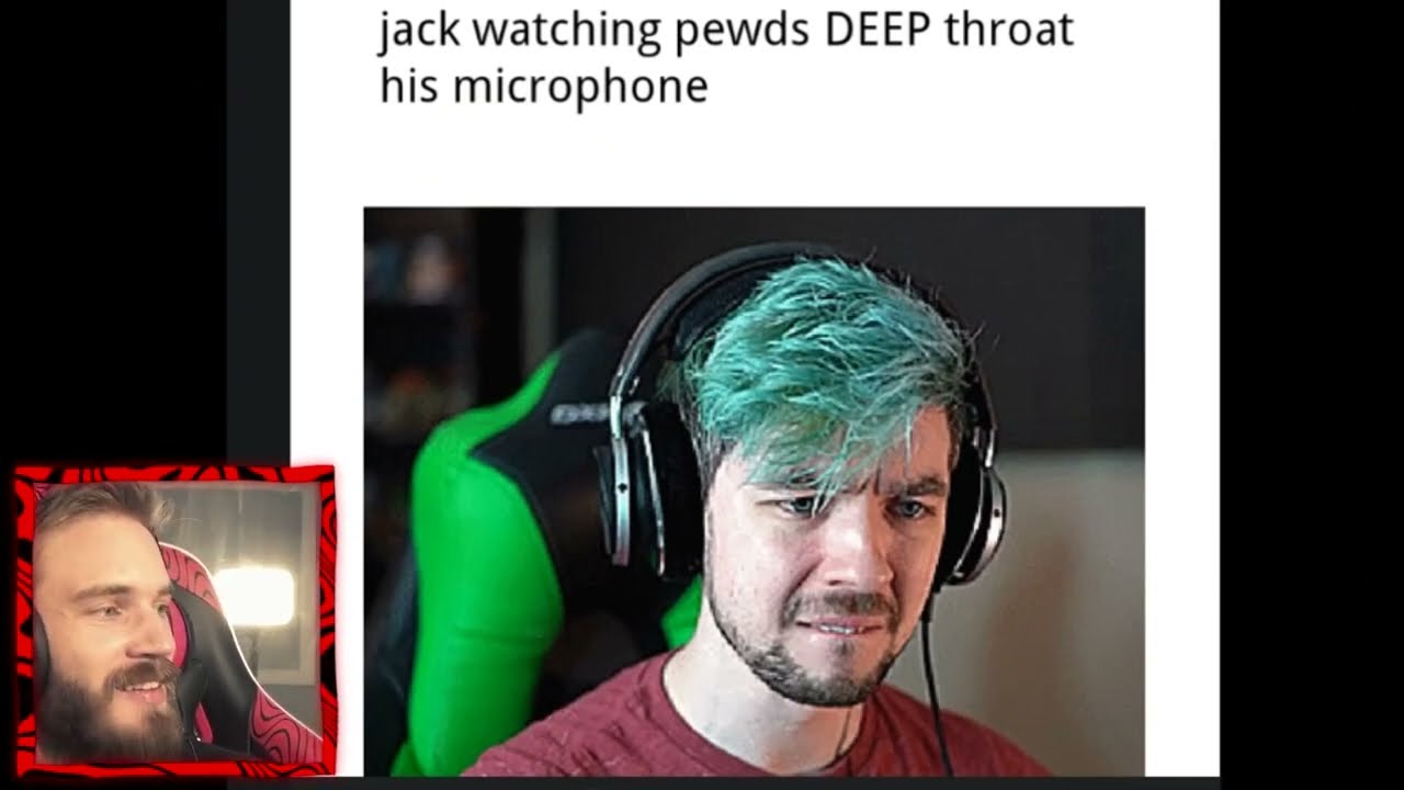 PewDiePie, Jacksepticeye and a Microphone YouTube