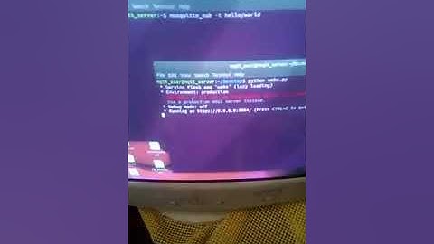 Mqtt server using Google now.