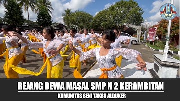 REJANG DEWA MASAL SMP N 2 KERAMBITAN - SARASWATI 20 - 5 - 2023