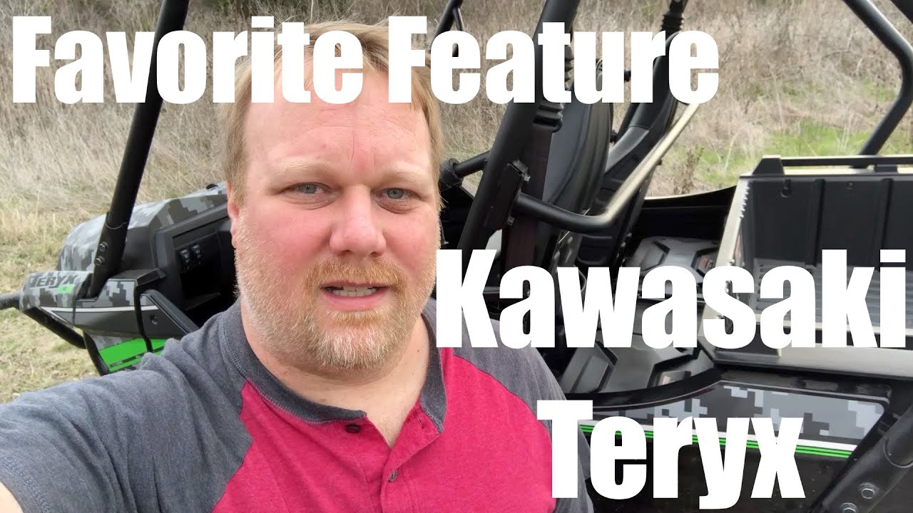 Favorite Feature- Kawasaki Teryx- Storage Bins