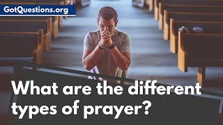 What are the different types of prayer?