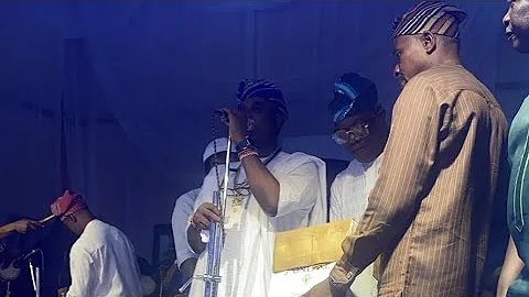 K1 PERFORMANCE AT THE IWUYE AND INSTALLATION CEREMONY OF OTUNBA AND YEYE OTUNBA MABADEJE OF IJEBU