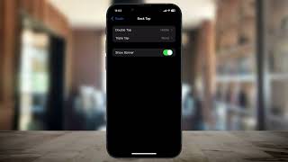 How to Take a Screenshot using Double Tap on iPhone screenshot 1