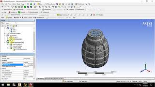 Celebrity Tutorial Explicit Dynamics in Ansys 18 - Explosion grenade (Part 2) Wealth