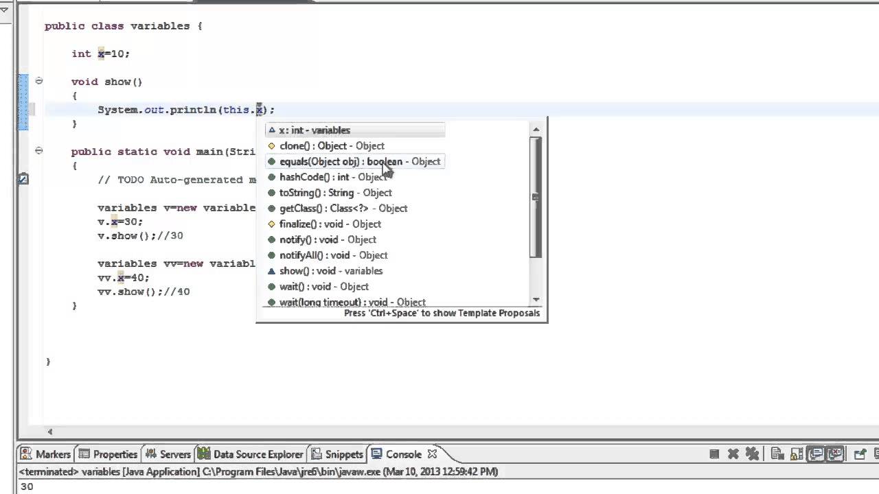 Instance And Static Methods YouTube