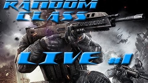 Black Ops 2 Random Class LIVE #1