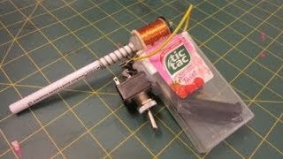 How to Make a Tic Tac COIL GUN - EASY