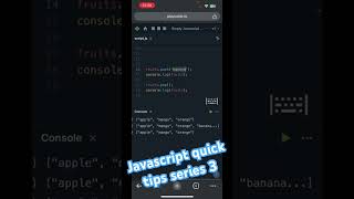 Javascript quick tip3 #coding #code #tutorial #javascript #programming #learning #coding #trending