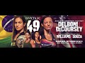 Invicta FC 49: Delboni vs. DeCoursey on Wed. Sept. 28 at 8 p.m. ET LIVE on Fight Network