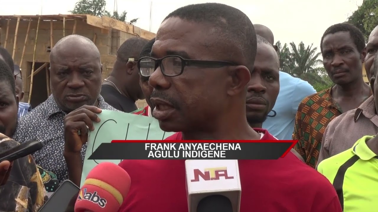 PROTEST AT NKWO AGULU