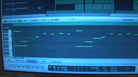 Logic Pro 8 Tutorial: Piano Roll