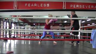Working w Hannah Goldy @ UFCGym WinterSpringsFL   May 30th 2016