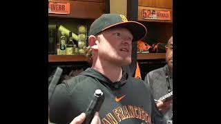 Logan Webb on 'Sh***y Day' for Giants Baseball