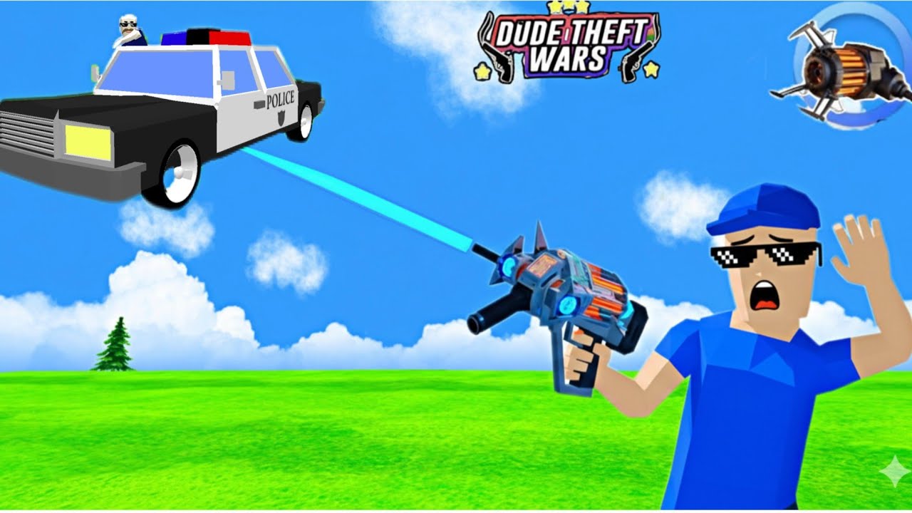 Jack Found New Super Weapon in Dude Theft Wars | Dtw Super Weapon 🔫😱