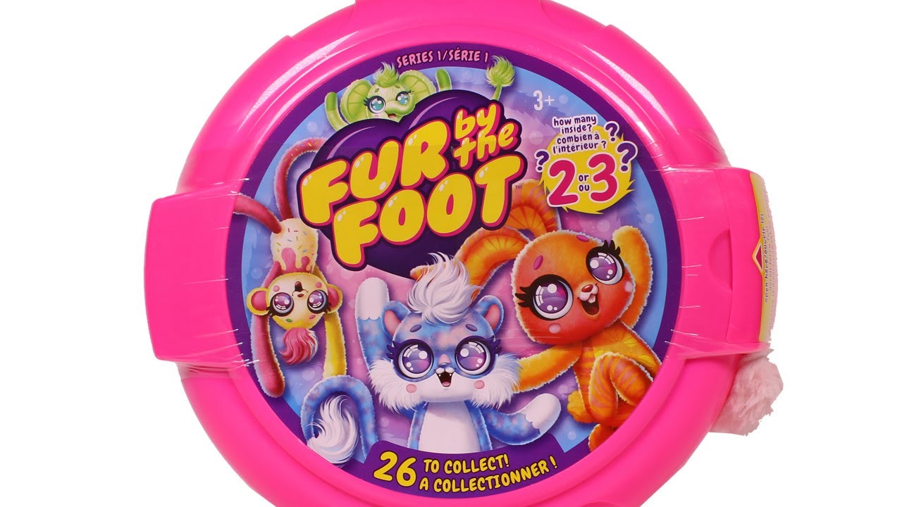 Fur by the Foot Bubblegum Besties Blind Box Unboxing Review - YouTube