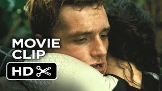 The Hunger Games: Catching Fire Movie CLIP #8  Peeta Hits the Forcefield (2013) Movie HD